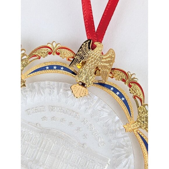 2002 Official White House Historical Ornament Roosevelt Era Inspired Acrylic - Picture 2 of 9